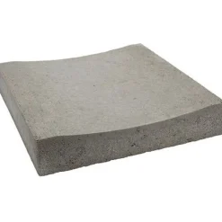 Clearance Betonikourulaatta 418x420x80 mm sileä harmaa Muut Pihakivet Ja Tarvikkeet