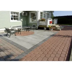 Betonilaatta Lakka BL-405 400 x 400 x 50 mm harmaa*Lakka Rakennustuotteet Best