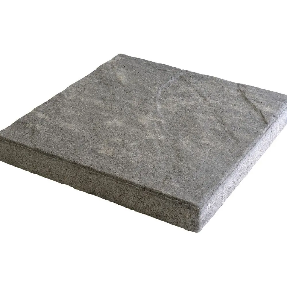 Betonilaatta 398x398x50mm, mustaharmaa, profiloitu Betonilaatat