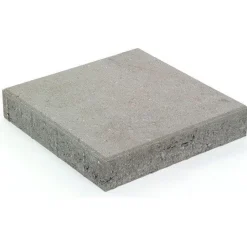 Betonilaatta 418x418x80 mm sileä harmaa*Rudus New