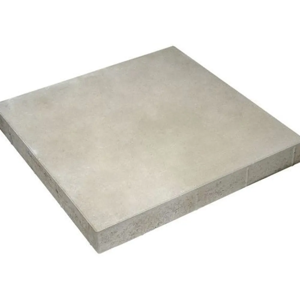 Betonilaatta 698x698x80 mm sileä harmaa*Rudus New