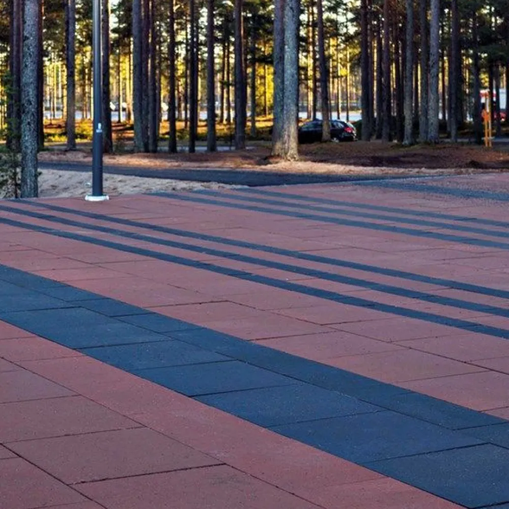 Betonilaatta 698x348x80 mm sileä musta*Rudus Clearance