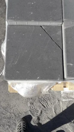 Betonilaatta 498x498x50 mm sileä musta*Rudus New
