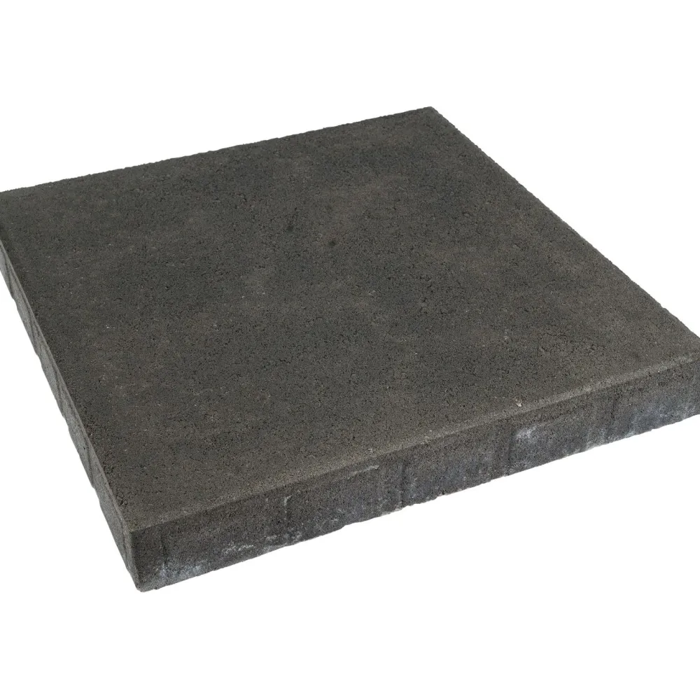 600x600x80 mm sileä musta*Betonilaatta Discount