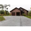 400x400x50 mm sileä musta Betonilaatat