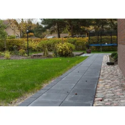 400x400x50 mm sileä musta Betonilaatat