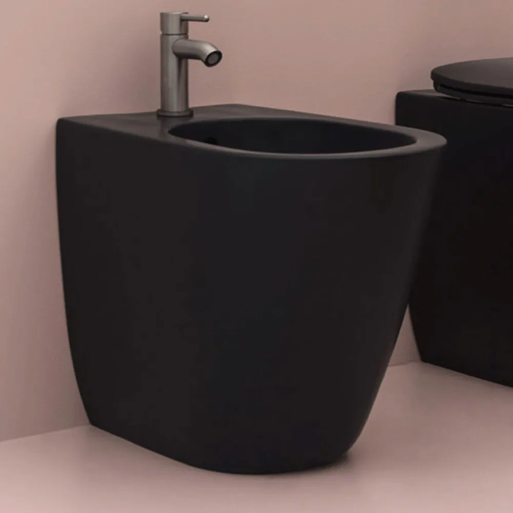Online Bidee Glomp, back to wall, matta, eri värejä Pesevät Wc-Istuimet