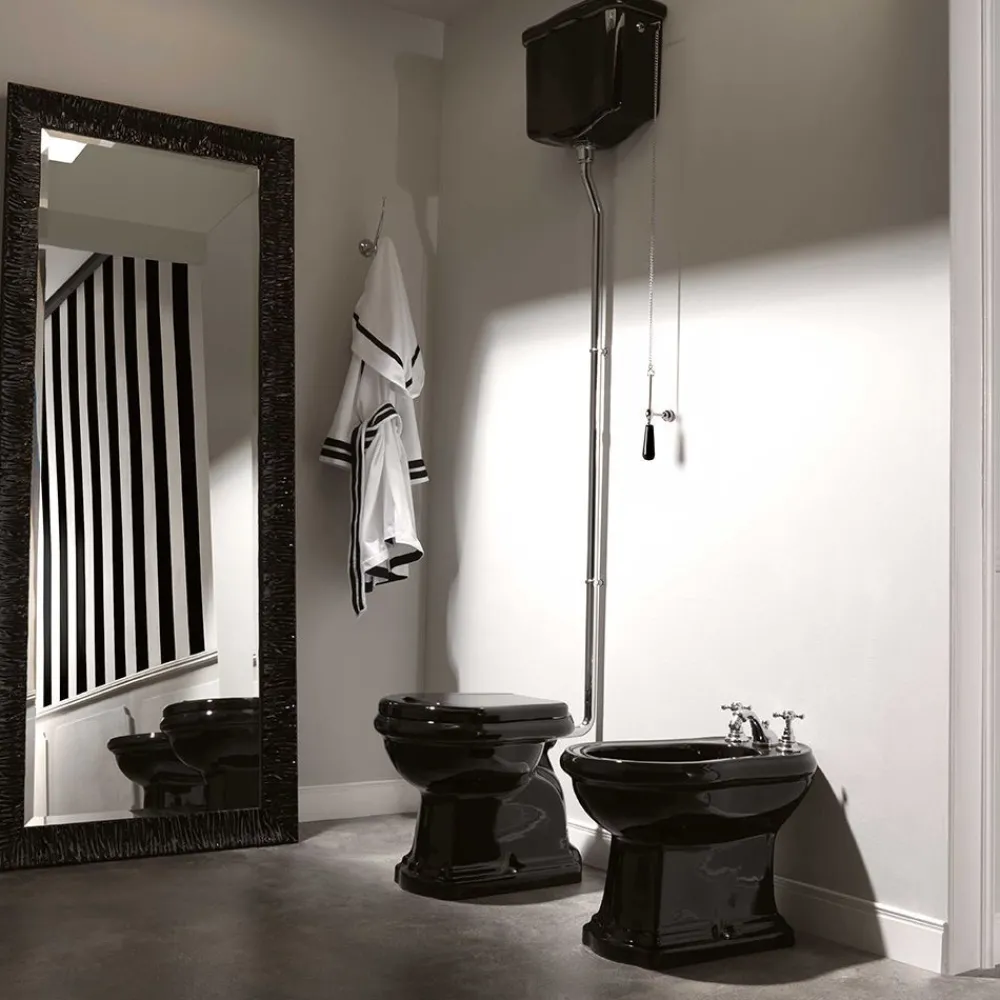 Bidee Retro, kiiltävä musta*Lavabo Best