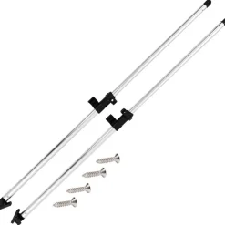 Clearance Bimini-ylätukitangot 2 kpl alumiinia Veneily