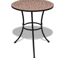 Bistrokalustesarja 3-osainen mosaiikki terrakotta*FinePRICE Online