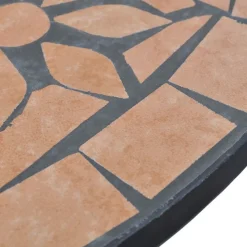 Bistrokalustesarja 3-osainen mosaiikki terrakotta*FinePRICE Online