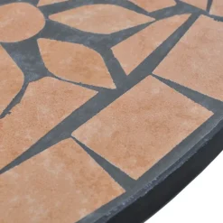 Online Bistropöytä 60 cm terrakotta mosaiikki Puutarhapöydät