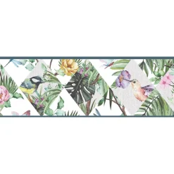 Clearance Boordi Caribbean 1061, perhonen, ruusu Tapettiboordit