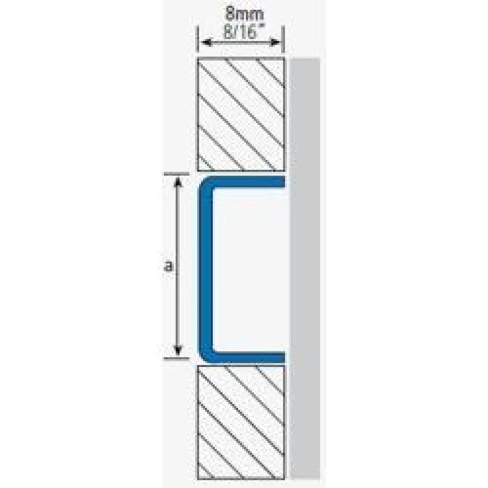 Boordilista Cuadro rst 220s, 20mm x 2.5m, eri värejä*Euroshrink Online