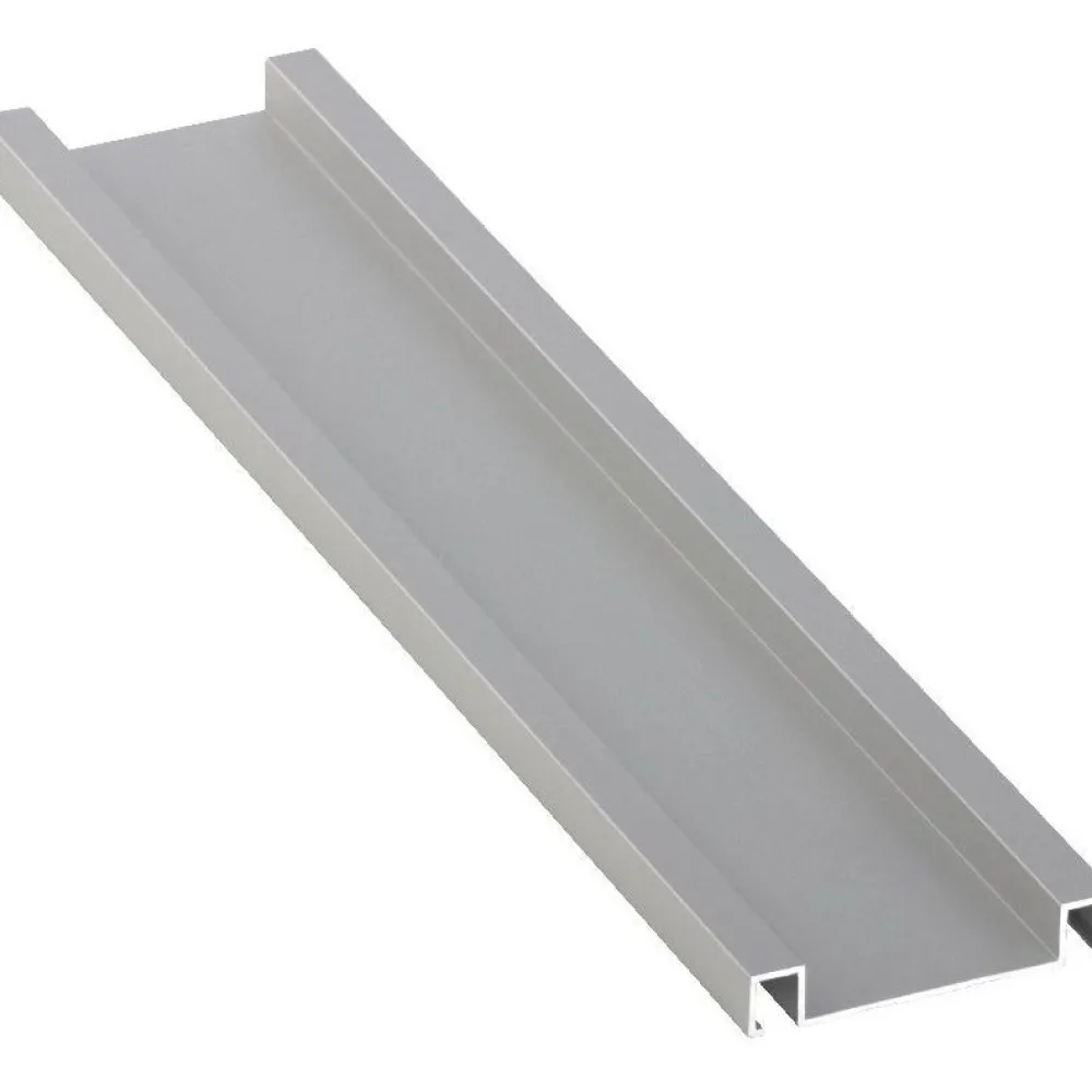 Boordilistan pohjaprofiili mosaiikille alumiini 227a, 52mm x 2.5m, eri värejä*Euroshrink Outlet