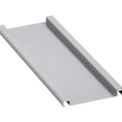 Boordilistan pohjaprofiili mosaiikille alumiini 286a, 87mm x 2.5m, kiiltävä hopea*Euroshrink Online