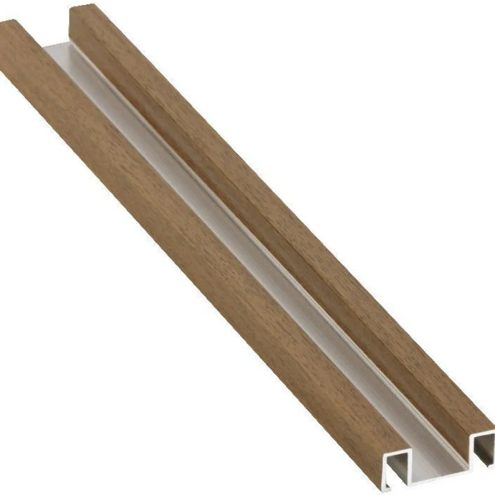 New Boordilistan pohjaprofiili mosaiikille alumiini 226a, 32mm x 2.5m, eri värejä Seinälistat