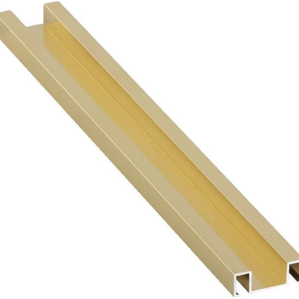 New Boordilistan pohjaprofiili mosaiikille alumiini 226a, 32mm x 2.5m, eri värejä Seinälistat