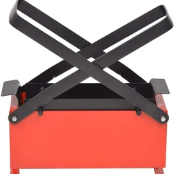 Brikettipuristin 34x14x14cm, teräs, musta/punainen*FinePRICE Sale