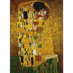 Canvas-taulu Gustav Klimt - The Kiss, 70x100cm, monivärinen*Linento Clearance
