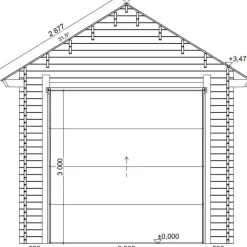 Caravantalli AT30T, 29.9m², 4x7.4m*LP Garden Clearance
