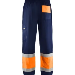 Collegehousut 1549 Highvis mariininsininen/huomio-oranssi*Blåkläder Sale