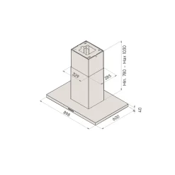 Dual Modular Liesikupu dIH-m7509 90cm eri värejä*Savo Online