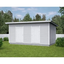 Elementtivarasto E11 5040x3180 mm 16.03 m² puuvalmis*Timburg