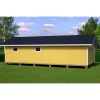 Outlet Elementtivarasto E21 10040x4240 mm 42.57 m² puuvalmis Ulkovarastot