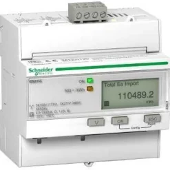 Energiamittari Acti 9 iEM3155 63A Modbus I/O MID*Schneider Electric Best