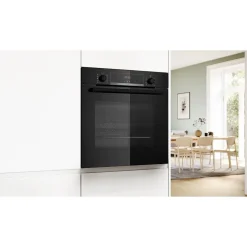 Erillisuuni Serie 4HQA534BB3 höyrytoiminnolla, 60cm, integroitava, musta*Bosch Outlet