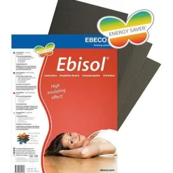 Sale Eristelevy Ebisol 6 x 500 x 1200 mm 6 m2/pak Lattialämmityksen Asennustarvikkeet