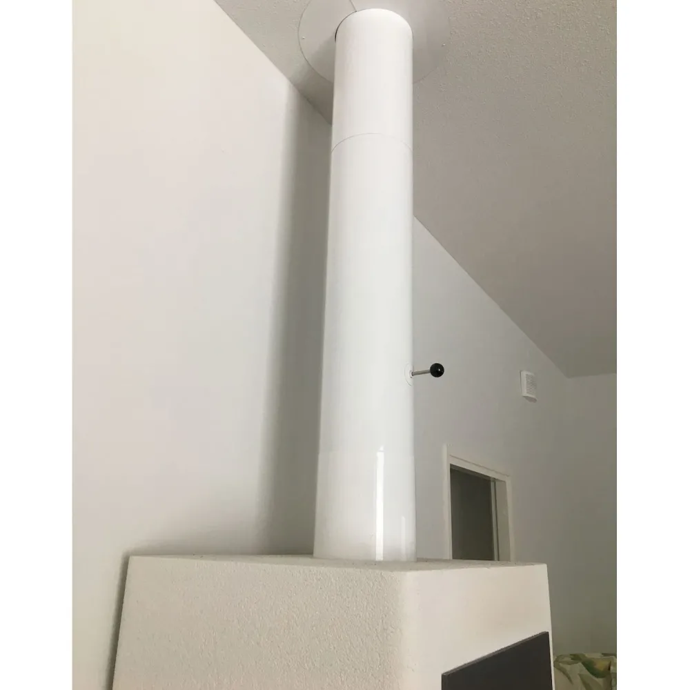 Eristetty hormin jatko-osa Vision 150Ø/500 mm valkoinen*Jeremias Clearance