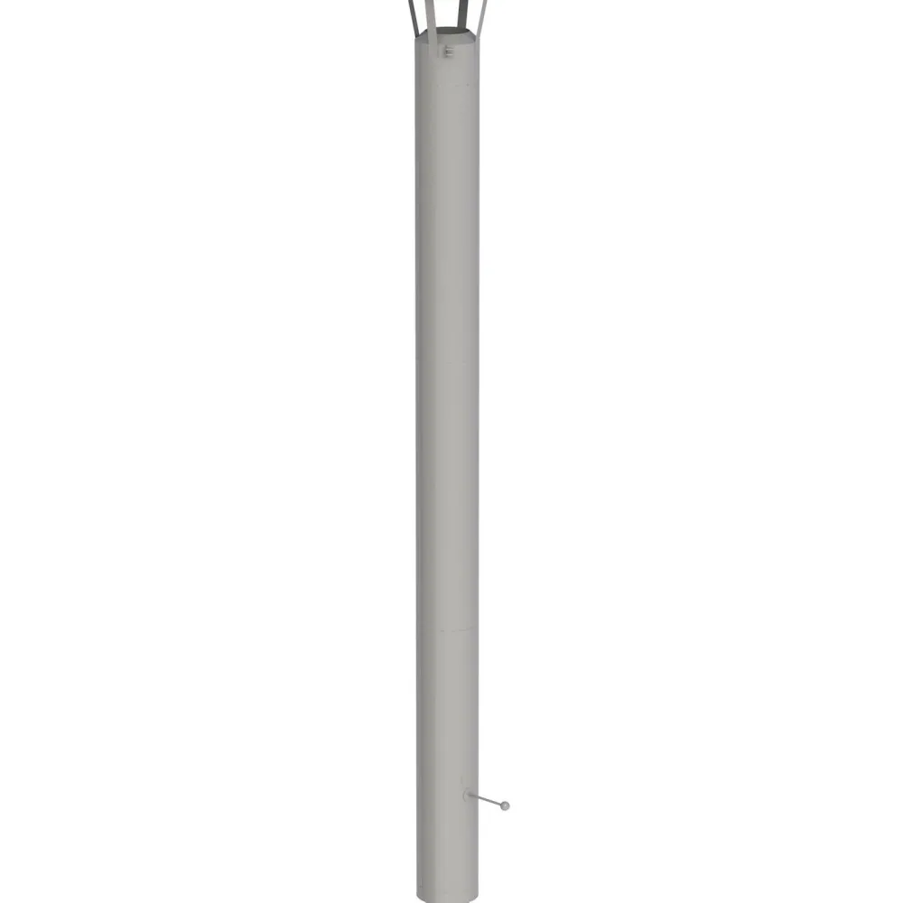 Clearance Eristetty hormin jatko-osa Vision 150Ø/1000 mm harmaa Teräspiiput