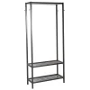 Eteisen hylly Straight  85x32x180cm, musta*Home4you Clearance