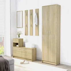 Clearance Eteisen vaatekaappi sonoma tammi 55cm lastulevy Vaatekaapit