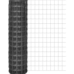 Euro-aita teräs 10x1,5 m harmaa*FinePRICE Hot