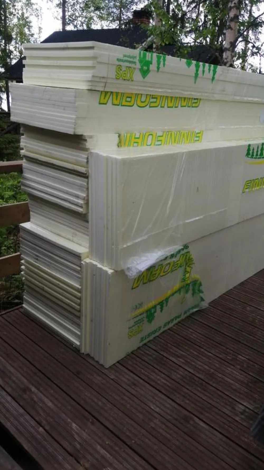 FI-300 suora 100mm 4.5m2/pak*Finnfoam Discount