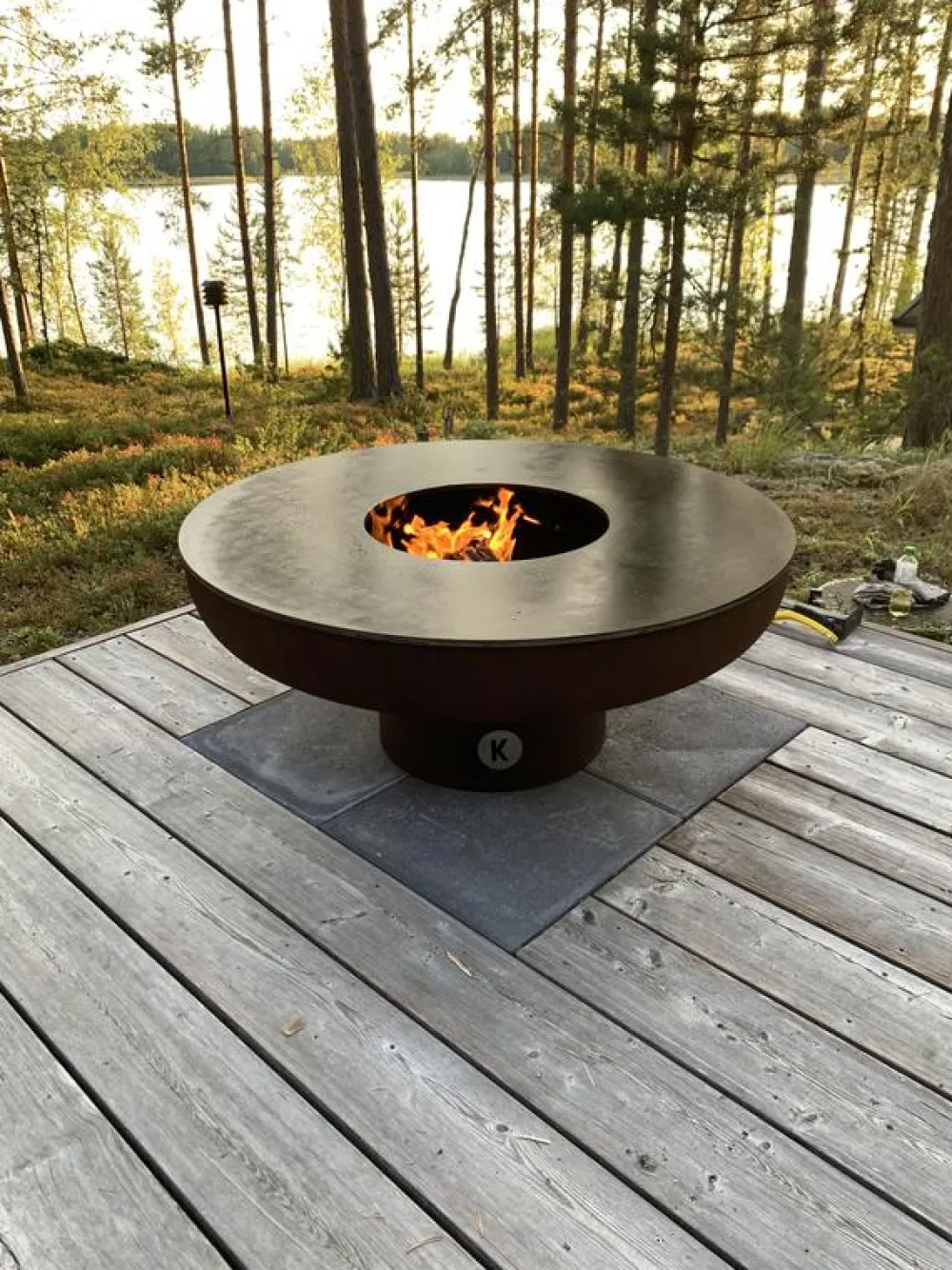 Sale Grilli Loimu Ø121x94 cm sis. grilliritilän Pihagrillit