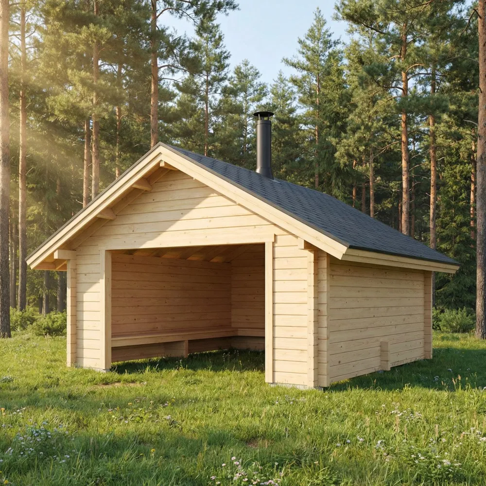 Grillikatos G-L, 16m², harjakatto*LP Garden Clearance