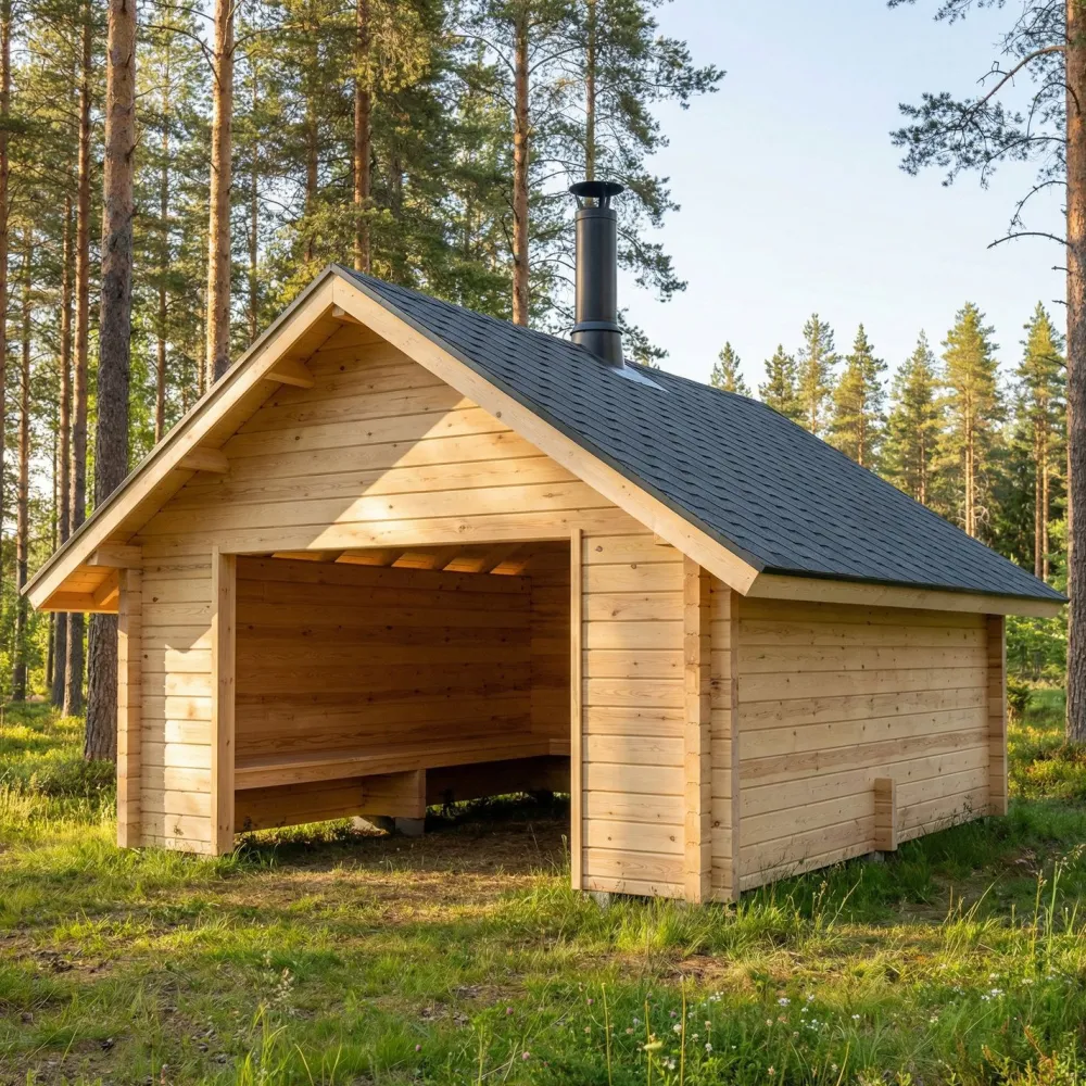 Grillikatos G-XL, 20m², harjakatto*LP Garden Online