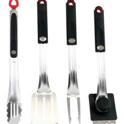Grillivälinesetti Premium BBQ, 4-osainen, ruostumaton teräs*Kobe Outlet