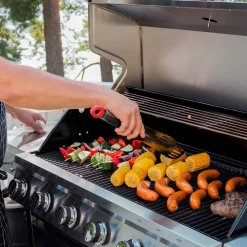 Grillivälinesetti Premium BBQ, 4-osainen, ruostumaton teräs*Kobe Outlet