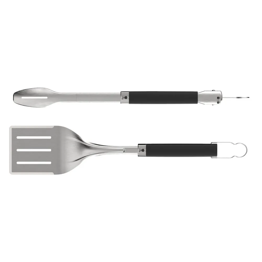 Grillivälinesetti Weber Precision 2-osainen ruostumaton teräs*Weber Grill Best