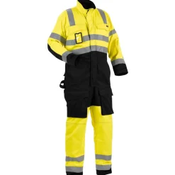 Best Haalari Highvis 6373 keltainen/musta Työhaalarit