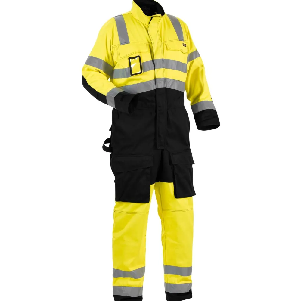 Best Haalari Highvis 6373 keltainen/musta Työhaalarit