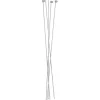 Hot Harjaterästolppa harmaa 10mm suojus 145cm harmaa (10kpl) Aitatolpat