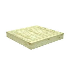 Hiekkalaatikko Sandy 16 157x157 cm kansi/penkit painekyllästetty puu*Palmako Best