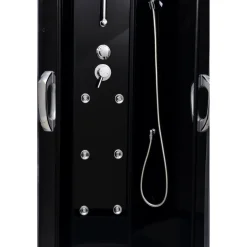 New Hierova suihkukaappi S28DK0P2 90x90x220 cm korkea allas katto Suihkukaapit