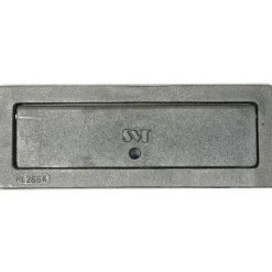 Outlet Hiiliaukonluukku 439 lyhyt saranoitu 80x270mm Takkaluukut